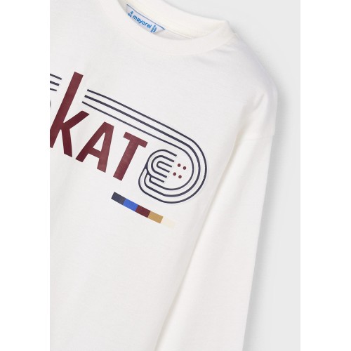 Блуза с надпис skate за момче