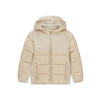 Яке с качулка за момче GUESS в бежов цвят