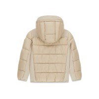 Яке с качулка за момче GUESS в бежов цвят