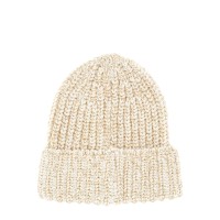 Шапка за момиче GUESS в бежово