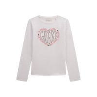 Ефектна блуза с дълги ръкави за момиче GUESS 