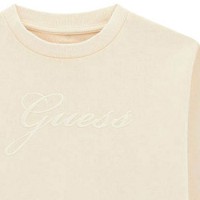 Блуза Guess за момиче с дълъг ръкав и бродерия лого