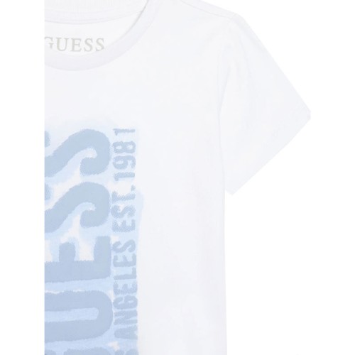 Тениска Guess за момче с голямо лого