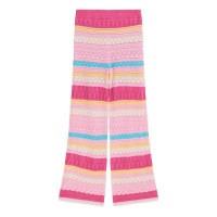Детски панталон Guess за момиче фино плетиво