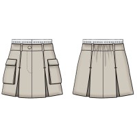 Пола Guess за момиче с джобове Regular Fit