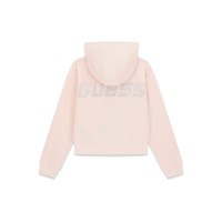 Суичър Guess за момиче с ефектно лого на гърба