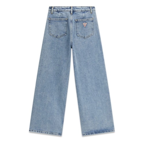 Дънки Guess за момиче с лого на задния джоб
