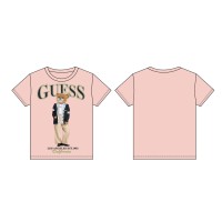 Тениска Guess с мече за момиче 