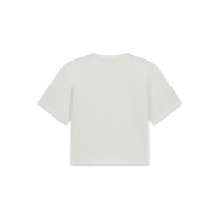 Тениска Guess за момиче с бляскаво лого с камъни 