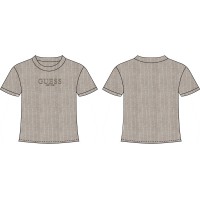 Тениска Guess за момиче с бродирано лого