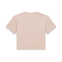 Къса тениска Guess за момиче с метално лого