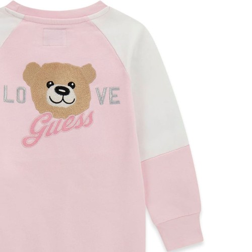 Спортна рокля Guess с апликация мече и лого