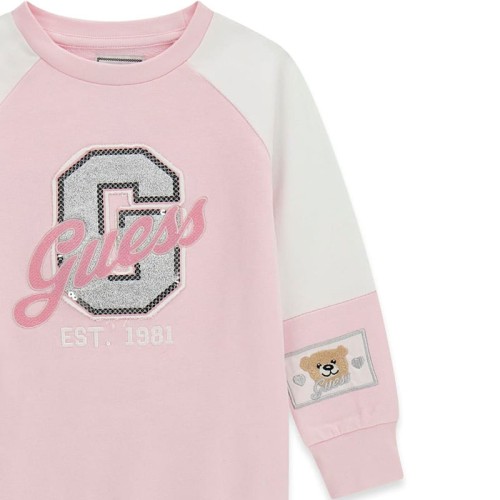 Спортна рокля Guess с апликация мече и лого