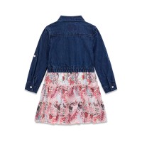 Комбинирана рокля Guess деним