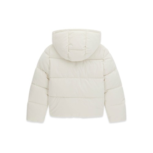 Зимно яке Guess за момиче с качулка и лого regular fit