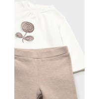 Комплект 3 части клин новородено момиче