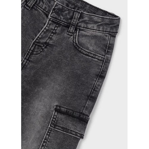 Панталон soft denim карго    