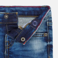 Дълъг дънков панталон slim fit за бебе момче