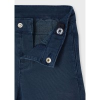 Дълъг прав панталон skinny от пике за момче